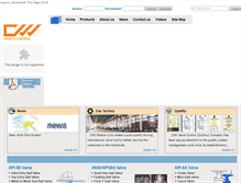Tablet Screenshot of cnvvalve.com